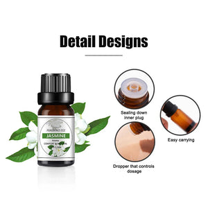10ML Aromatherapy Essential Oil Perfume Lemon Lily Mint Jasmine Natural Plant Extraction Essential Oil Home Fragrance Products